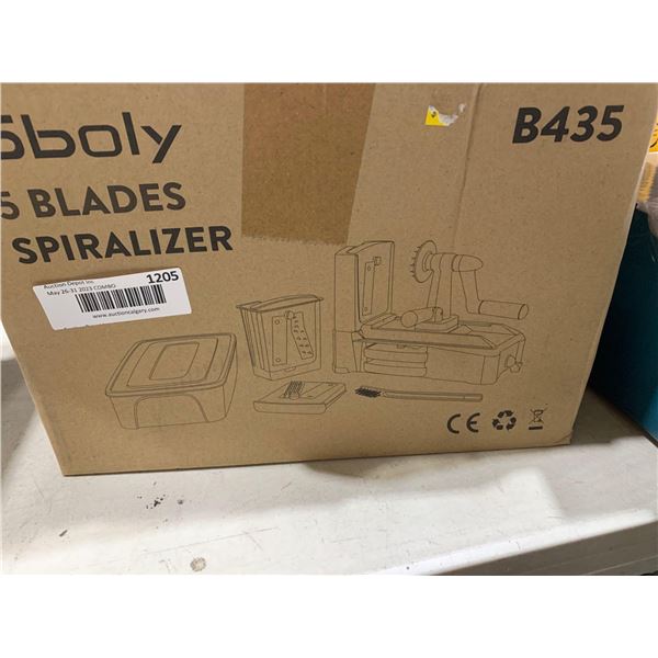 Sboly 5 Blade Spiralizer Set