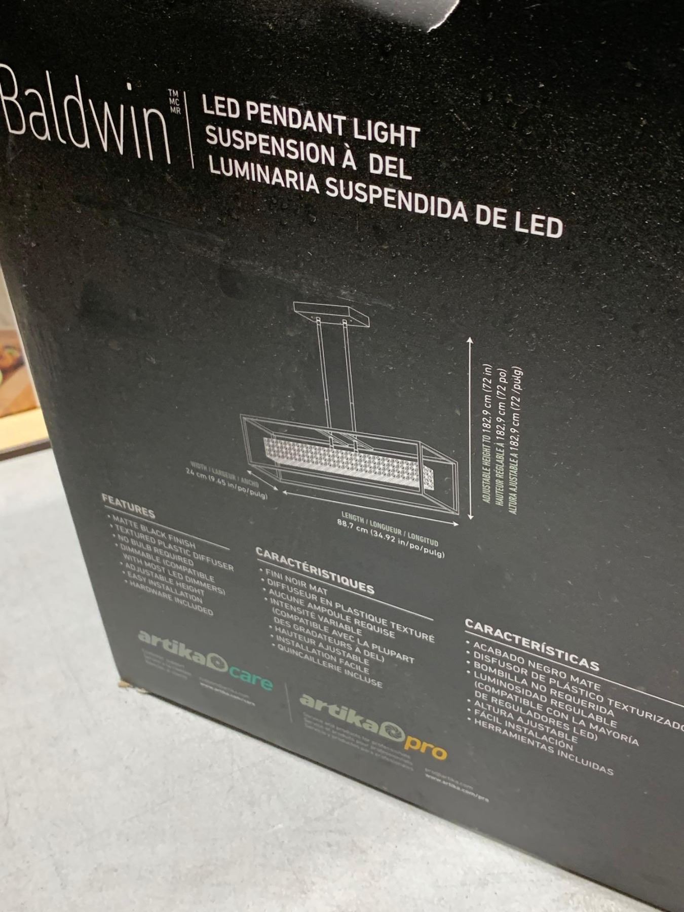 Artika Baldwin LED Pendant Light Artika Baldwin LED Pendant Light