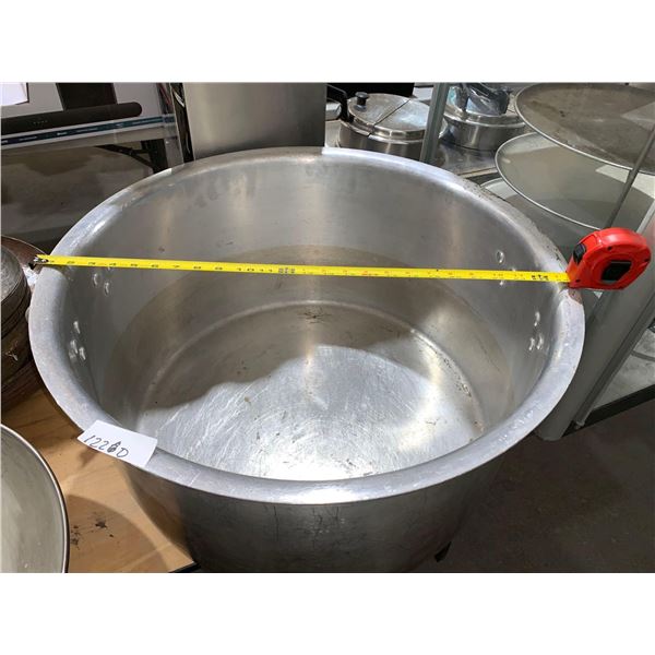 Stainless Steel Stock Pot XL 25" Wide x 13" High