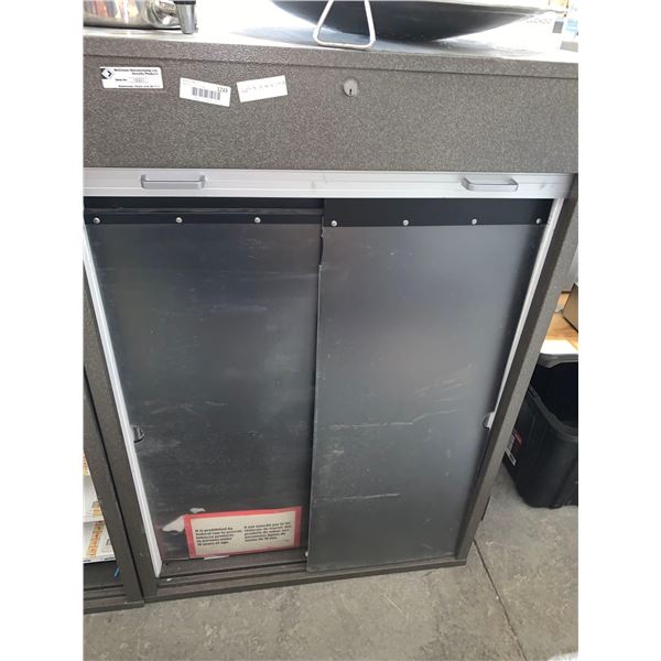 McCowan Secure Tobacco & Cannabis Display 52"T x 3'W x 17"D