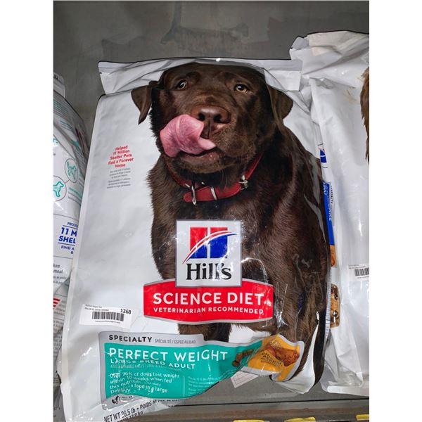 Hill's Science Diet Perfect Weight Adult Large Breed  28.5:LB Bag Dog Food