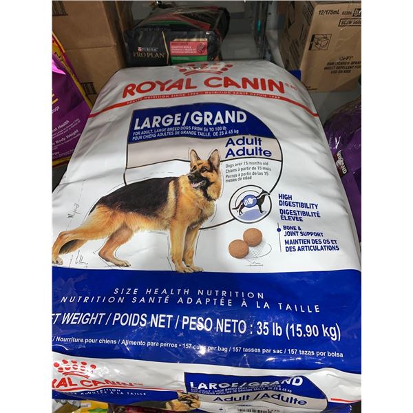 Royal Canin Large 56 to 100lb Adult Dog Food 35LB Bag