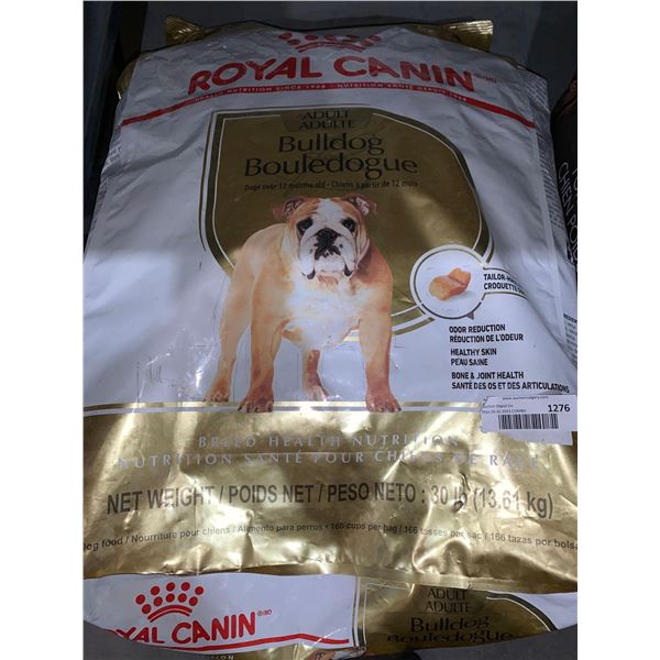 Royal Canin Adult Bulldog Dog Food 30LB Bag