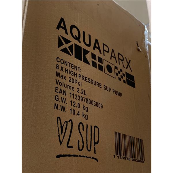 AquaParx 8 x's High Pressure Sup Pump
