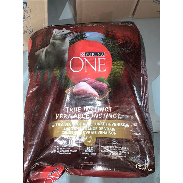 Purina One True Instinct Turkey & Venison 12.4kg Bag Dog Food