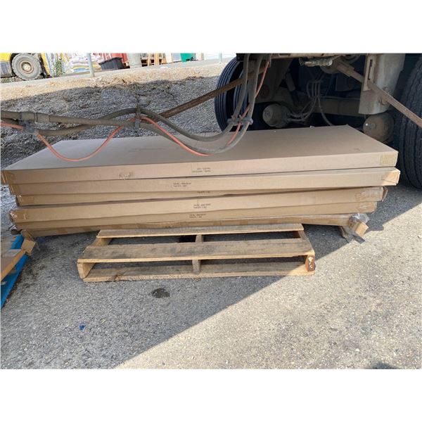 Pallet Lot Assorted New Retail Gondola Shelving Display Case components