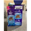 Image 3 : Cadbury Dairy Milk Oreo Cookie Bits And Vanilla Creme Chocolate Bars 12 x 95g