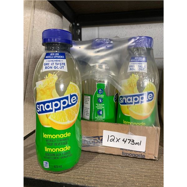 Snapple Lemonade Fruit Beverage 12 x 473ml