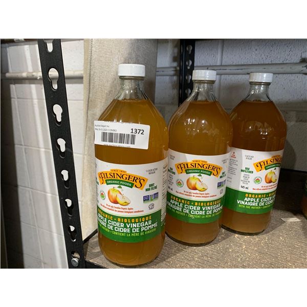Filsinger's Organic Foods Organic Apple Cider Vinegar 3 x's 945ml