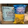 Image 1 : Crispy Minis Brown Rice Chips Butter Popcorn Flavor 12 x's 100g