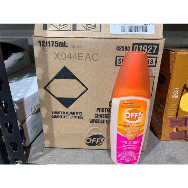 SCJohnson OFF! Family Care Spray Insect Repellent 12x 175ml