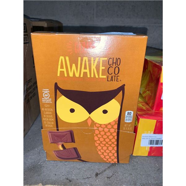 Awake Caffeinated Chocolate 50 x 16.5g