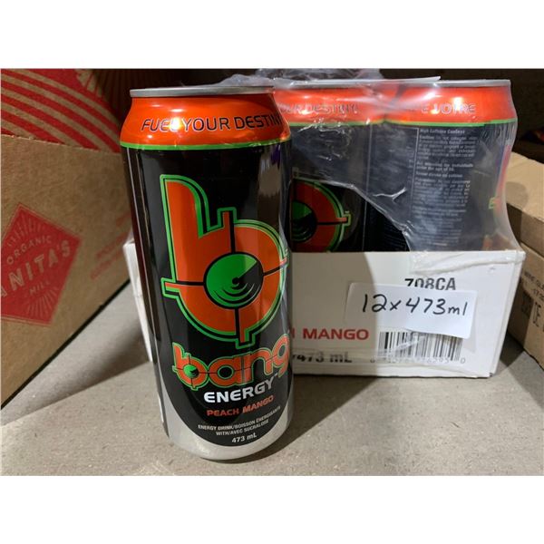 Bang Energy Peach Mango Drink 12 x 473ml