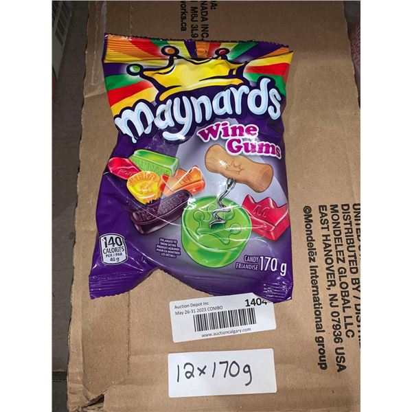 Maynards Wine Gums Candy 12 x 170g