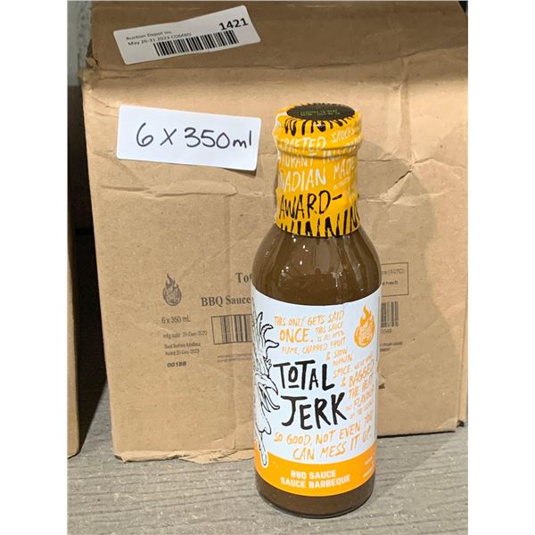 Total Jerk BBQ Sauce 6 x 350ml