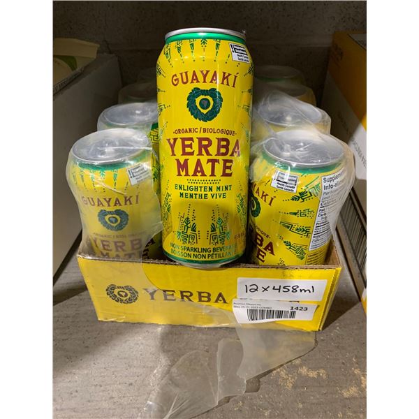 Guayaki Organic Yerba mate Enlighten Mint 12 x 458ml