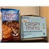 Image 1 : Crispy Minis Brown Rice Chips BBQ Flavor 12 x 100g