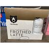 Image 1 : Two Bear Frothed Latte Black Coffee w/ Oat Milk 6 x 250ml