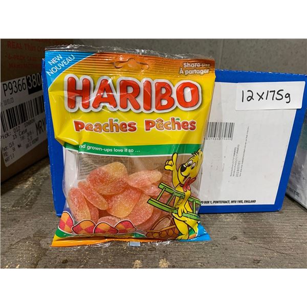 Haribo peaches 12 x 175g