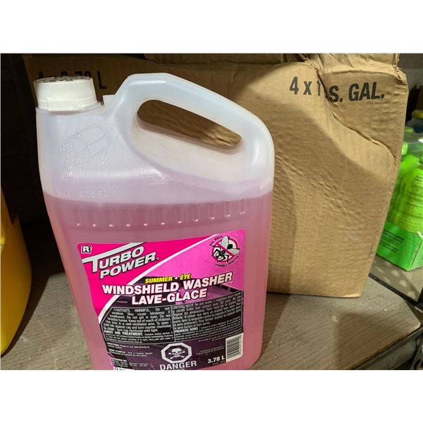 Turbo Power WindShield Washer Liquid 4 x 3.78L