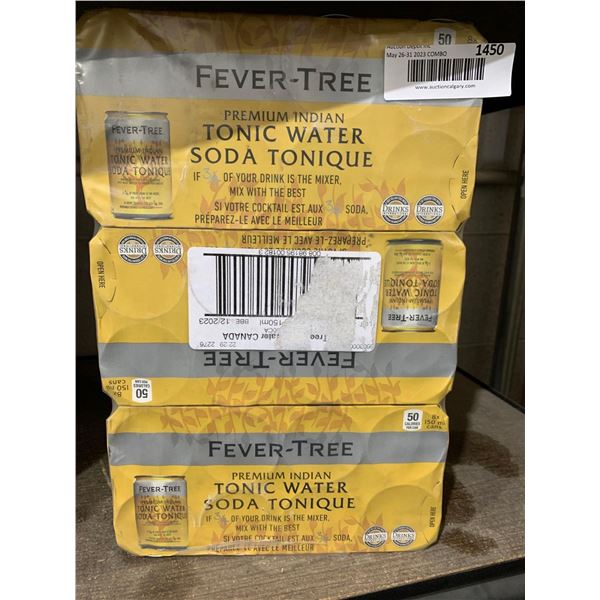 Fever Tree Premium Indian Tonic Water 24 x 150ml