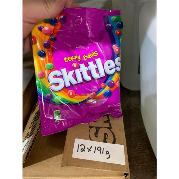 Skittles Berry Flavor Candy 12 x 191g