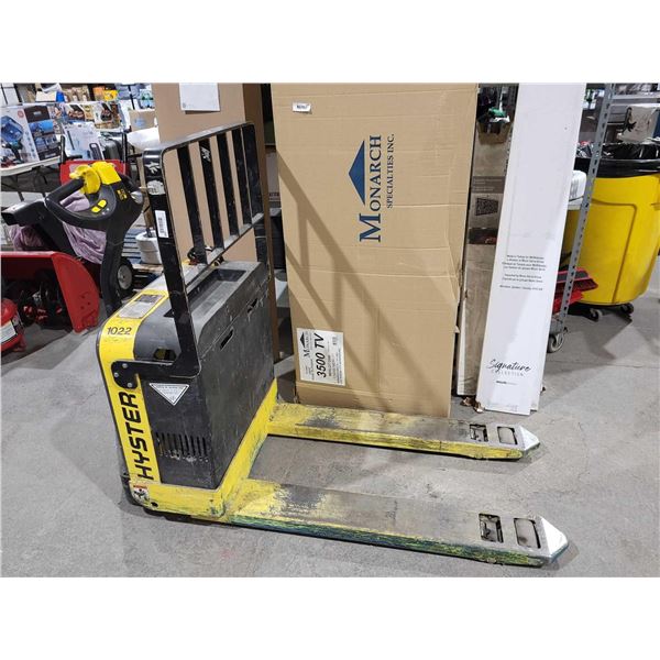 Hyster Motorized Hand Lift Truck Model W40Z Electric Walkie Pallet Jack 24Volt Battery 4000LB Lift C