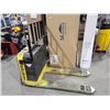 Image 1 : Hyster Motorized Hand Lift Truck Model W40Z Electric Walkie Pallet Jack 24Volt Battery 4000LB Lift C