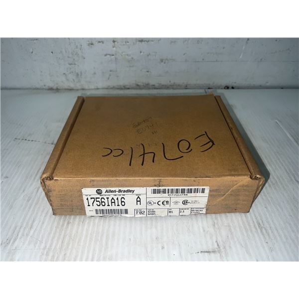 New? Allen-Bradley #1756-IA16/A AC Input 16PT