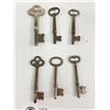 Image 2 : 6 Antique Skeleton Keys