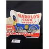 Image 2 : Vintage Harold's Club, Reno, Nevada, License Plate Topper