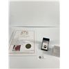 Image 1 : "Ellysa Weinstein" Custom Designed Zirconia & 925 Sterling Silver Ring w/Certificate Of Analysis And