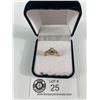 Image 1 : Pretty 10KT Gold Bridal Set. Rings Welded Together