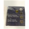 Image 6 : 2012 Commemartive Coin Set + 5 Old 1$ Bank Notes