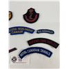 Image 3 : Nice Lot of Vintage Canadian Military Cloth Patches