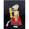 Image 1 : Vintage 14" Tall Snoopy Telephone