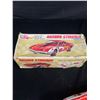 Image 2 : Vintage Battery Operated Rusher Corvet Stingray w/ Original Box - Box is Rough, Car is Mint
