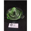 Image 2 : Nice Uranium Glass Juicer 3" Tall
