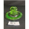 Image 2 : Vintage Uranium Glass Elephant Ash Tray