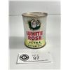 Image 1 : Vintage White Rose Motor Oil Piggy Bank