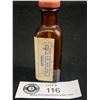 Image 2 : Vintage Skull and Bones Poison Bottle w/ Paper Label