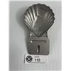 Image 3 : 1940s Shell Motor Oil License Plate Topper