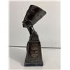 Image 2 : Egyptian Metal Sculpture In Original Box Cleopatra?