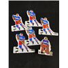 Image 2 : Lot of Vintage Metal Hockey Players and Pocks for Table Top Game