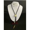 Image 1 : Beautifully Hand Carved Ivory Ram Bolo Tie