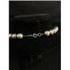 Image 3 : Vintage Sterling Silver Large Heavy Bead Necklace. Very Solid