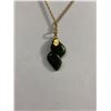 Image 2 : Unusual Carved B.C Jade Pendant Necklace