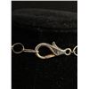 Image 3 : Gorgeous Huge Sterling Silver Genuine Ruby & Moonstone Necklace, Marked 925