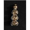 Image 2 : Large 10K Gold Bottle Pendant