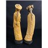Image 2 : Pair Of Nicely Detailed Chinese Figures 13"Tall